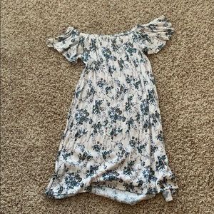 Off the shoulder dress